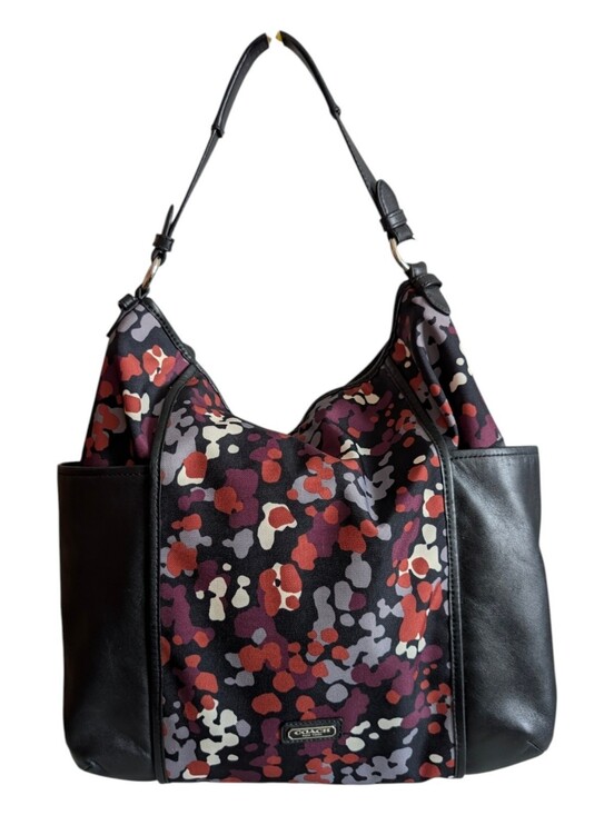 Coach Handbags - Coach Park Splatter Print Hobo - EUC!